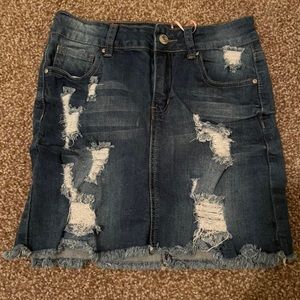 Jean skirt